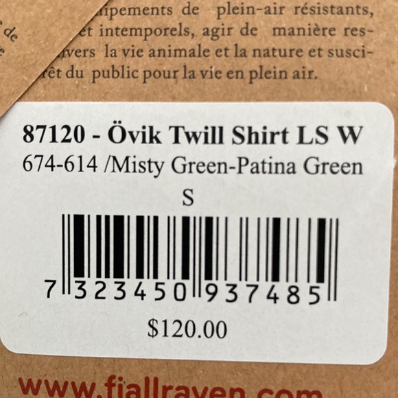 Fjallraven Övik Twill Shirt - Picture 9 of 11